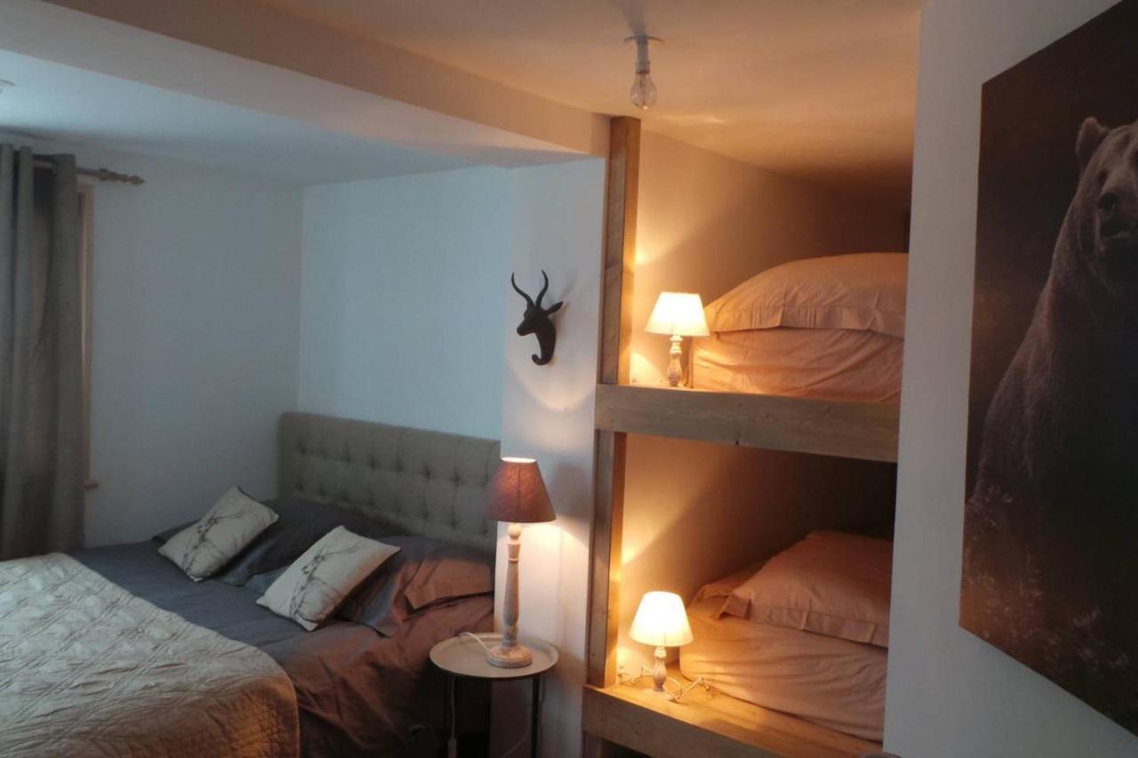 Spacious And Stylish Flat At The Foot Of The Mont-Blanc Ideal For Ski In Ski Out Les Houches Exteriör bild