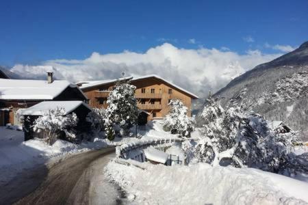 Spacious And Stylish Flat At The Foot Of The Mont-Blanc Ideal For Ski In Ski Out Les Houches Exteriör bild