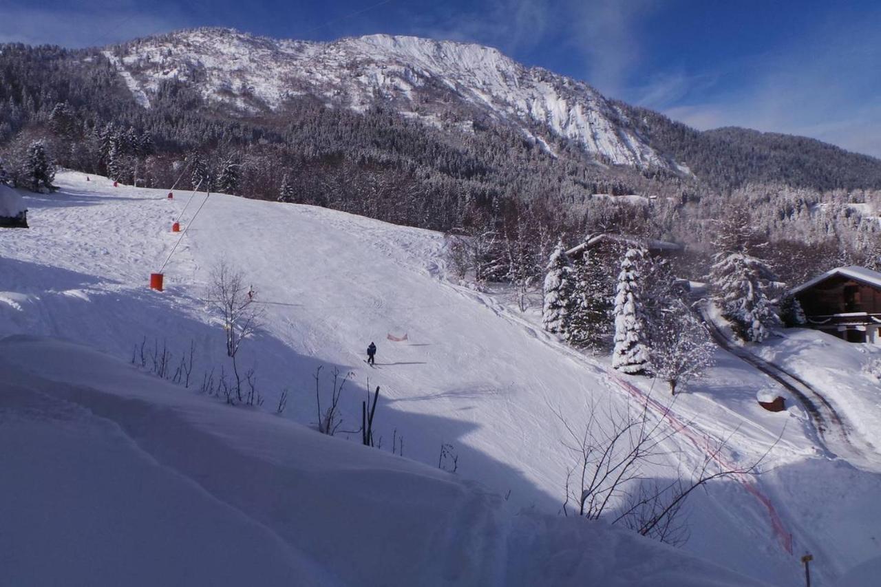 Spacious And Stylish Flat At The Foot Of The Mont-Blanc Ideal For Ski In Ski Out Les Houches Exteriör bild