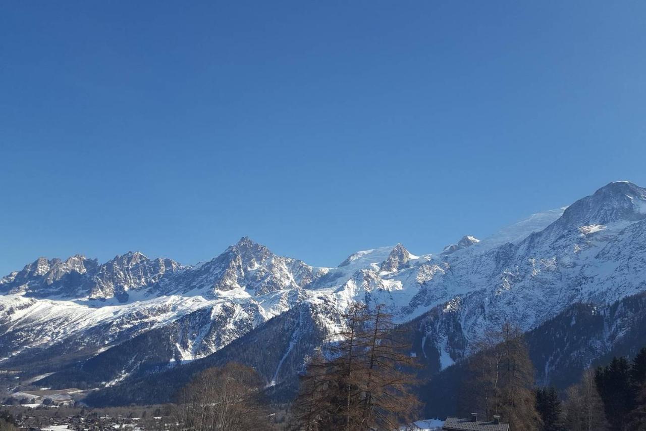 Spacious And Stylish Flat At The Foot Of The Mont-Blanc Ideal For Ski In Ski Out Les Houches Exteriör bild