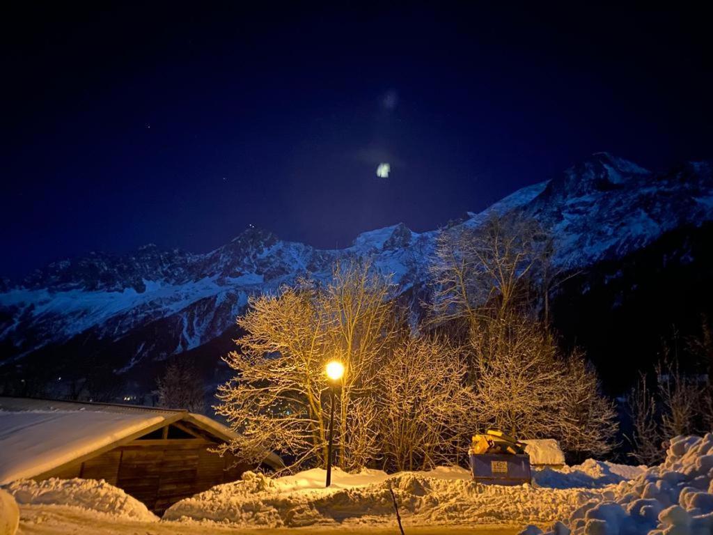 Spacious And Stylish Flat At The Foot Of The Mont-Blanc Ideal For Ski In Ski Out Les Houches Exteriör bild